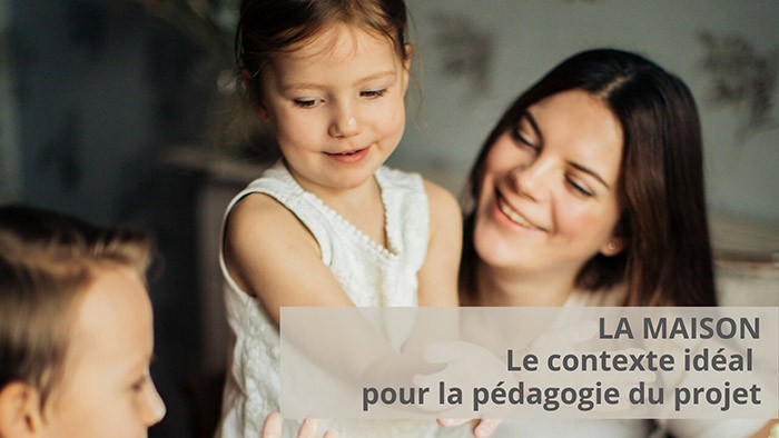 Ecole a la maison et pédagogie du projet